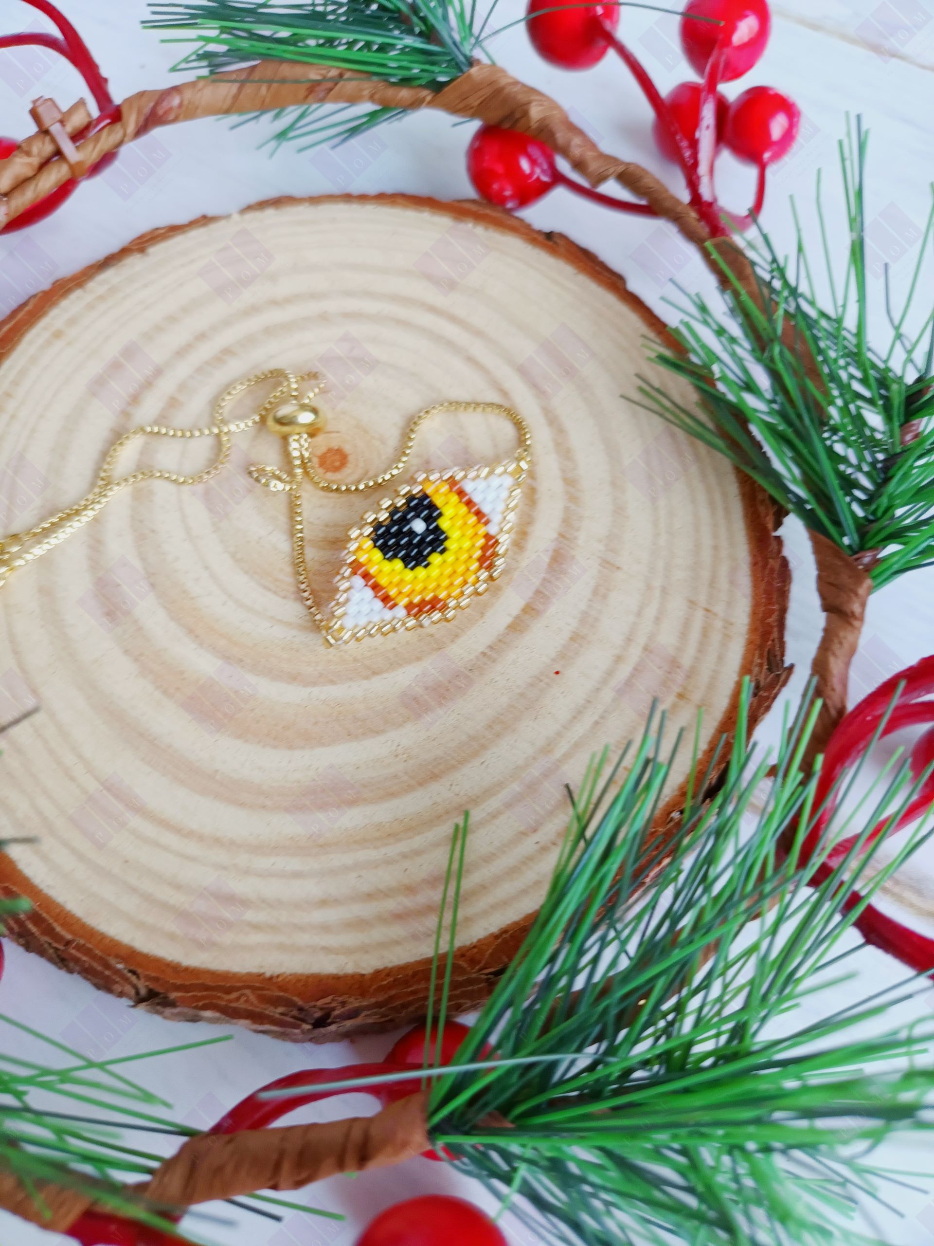 Pulsera Ojo Turco Amarillo