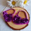 Aros Flor de Cora Violeta - Imagen 3