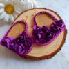 Aros Flor de Cora Violeta - Imagen 4