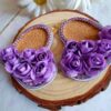 Aros Flor de Cora Lila - Imagen 3
