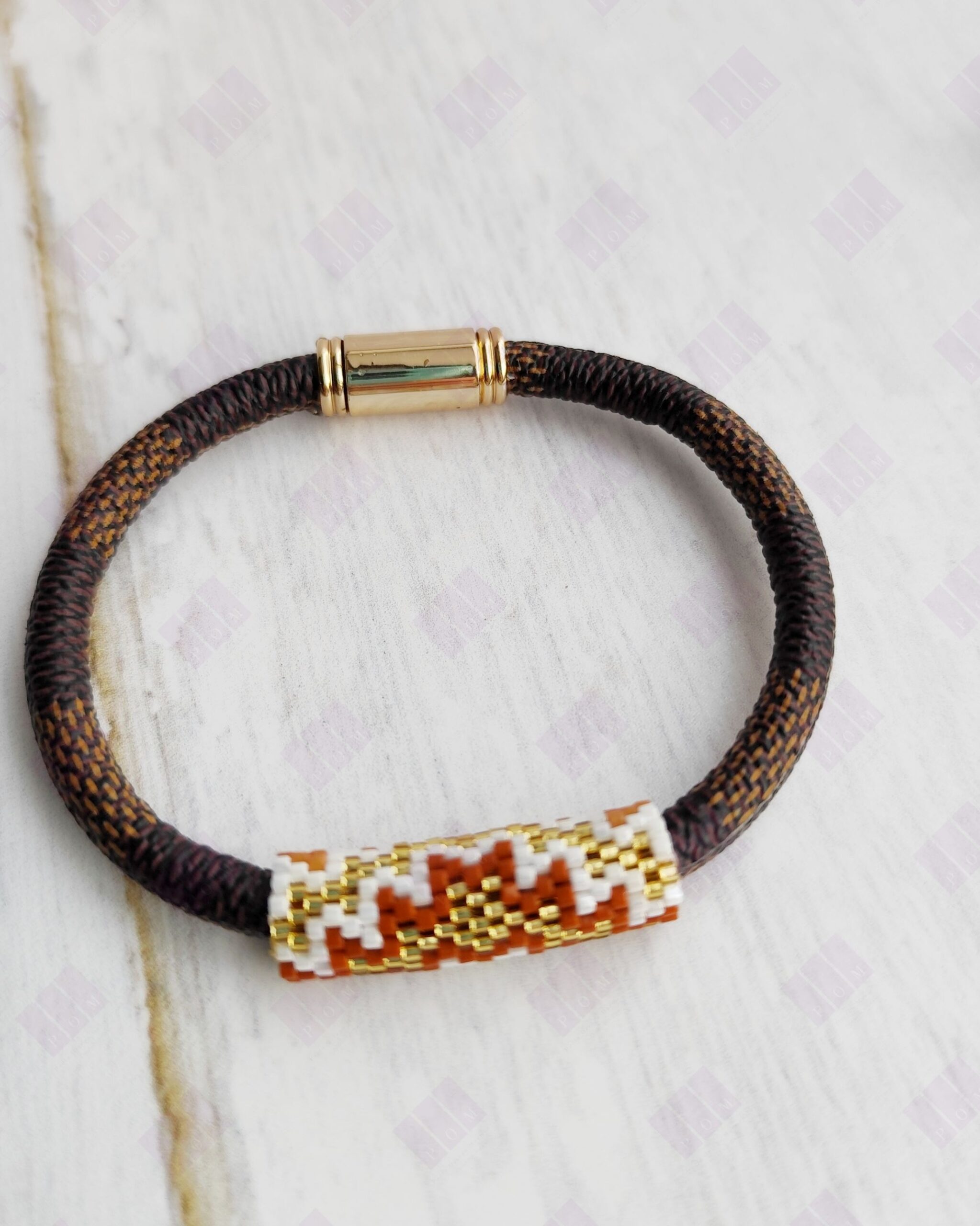 Pulsera Ecocuero Tierra