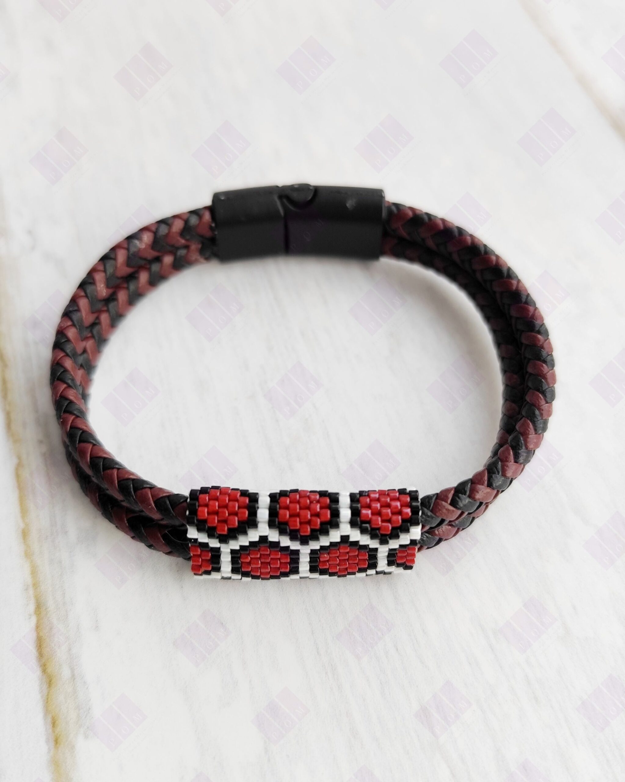Pulsera Ecocuero Panal